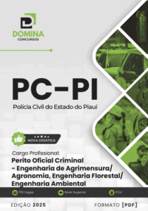 Apostila Perito Oficial Criminal: Engenharia de Agrimensura PC-PI 2025