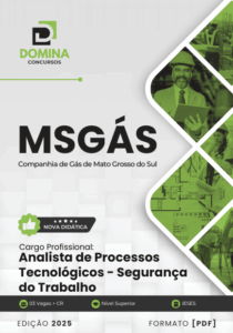 Apostila Profissional: Analista de Processos Tecnológicos em Segurança do Trabalho MSGás 2025