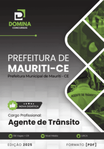 Apostila Profissional para Agente de Trânsito – Mauriti CE 2025: Guia Completo