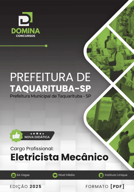 Apostila Profissional para Eletricista Mecânico: Taquarituba SP 2025