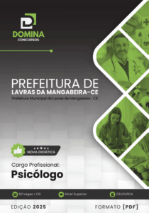 Apostila Profissional para Psicólogos em Lavras da Mangabeira – CE 2025