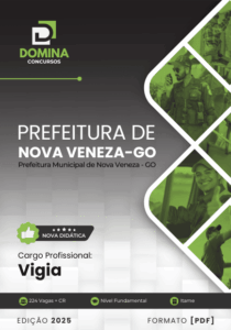 Apostila Vigia: Guia Completo para Concursos em Nova Veneza – GO 2025
