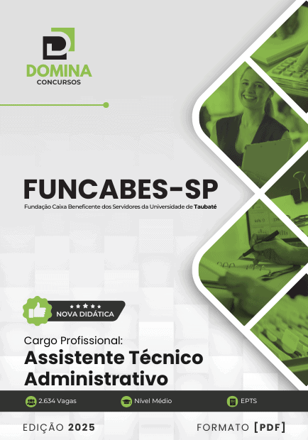 Apostila de Formação: Assistente Técnico Administrativo FUNCABES SP 2025