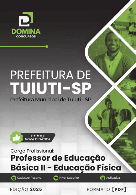 Apostila de Formação: Professor de Educação Física – Tuiuti SP 2025 Apostila de Formação: Professor de Educação Física – Tuiuti SP 2025