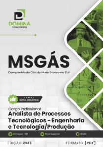 Apostila de Formação para Analista de Processos Tecnológicos em Engenharia e Produção MSGás 2025