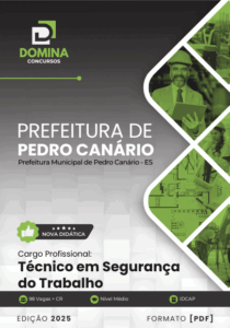 Apostila de Formação para Técnico em Segurança do Trabalho – Pedro Canário ES 2025
