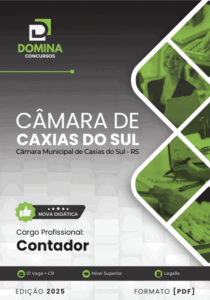 Apostila do Contador: Câmara Municipal de Caxias do Sul – Edição 2025