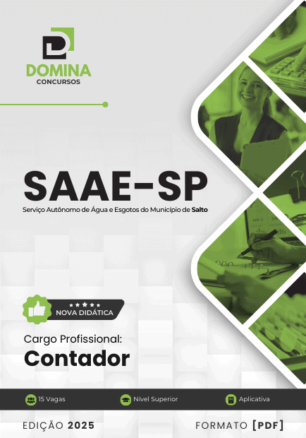 Apostila do Contador SAAE Salto SP: Guia Completo para 2025
