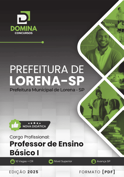 Apostila do Professor de Ensino Básico I – Lorena SP 2025: Conteúdos e Diretrizes