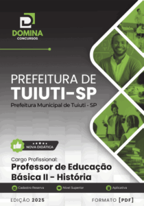 Apostila do Professor de História – Tuiuti SP 2025: Conteúdos e Diretrizes