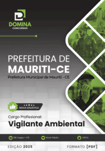 Apostila do Vigilante Ambiental – Mauriti CE 2025: Formação e Diretrizes Profissionais