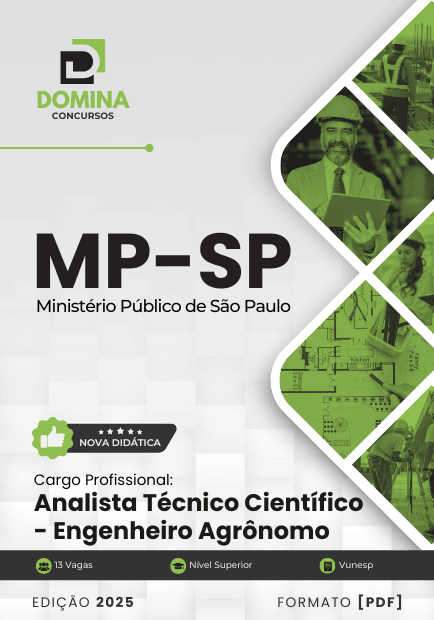 Apostila para Analista Técnico Engenheiro Agrônomo – MP SP 2025: Conteúdo Completo