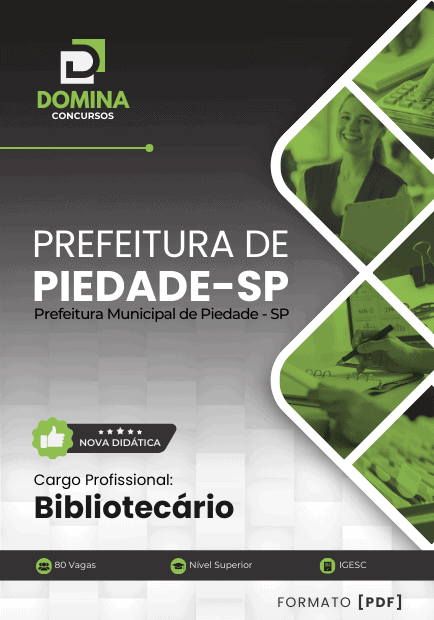 Apostila para Bibliotecários: Preparação para Concursos em Piedade SP 2025
