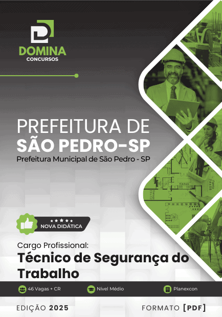 Apostila para Formação em Técnico em Segurança do Trabalho – São Pedro SP 2025