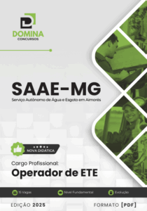 Descubra Tudo sobre a Apostila do Operador de ETE SAAE Aimorés MG 2025!