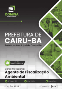 Descubra a Apostila 2025: Seu Guia Completo para Agente de Fiscalização Ambiental em Cairu, BA!