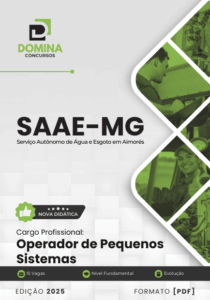 Descubra a Apostila do Operador de Pequenos Sistemas SAAE Aimorés MG 2025!