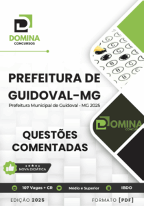 Descubra as Melhores Estratégias com 100 Questões Comentadas Guidoval MG 2025!