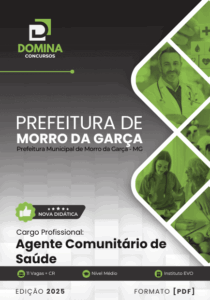 Descubra os Segredos da Apostila do Agente Comunitário de Saúde Morro da Garça MG 2025!