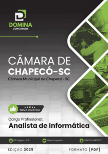 Domine a Apostila Analista de Informática: Prepare-se para a Câmara de Chapecó 2025!