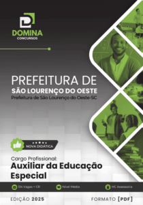 Transforme sua Prática: Apostila Auxiliar de Educação Especial São Lourenço 2025
