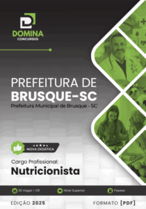 Aposte na Saúde: Apostila de Nutrição do Nutricionista em Brusque SC 2025!