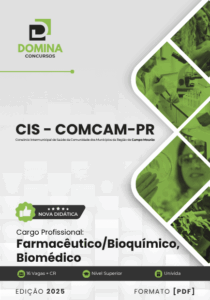 Apostila CIS COMCAM PR 2025: Farmacêutico, Bioquímico e Biomédico – Conteúdo Completo