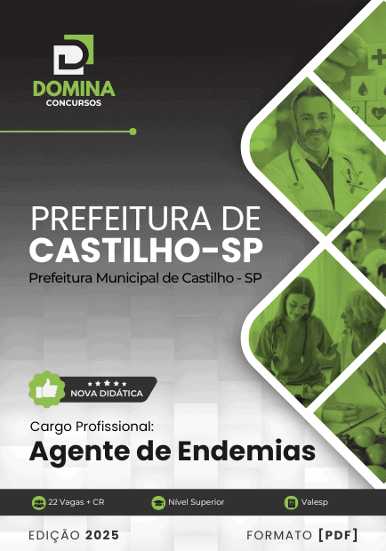 Apostila Completa para Agente de Endemias – Castilho SP 2025: Guia Profissional Apostila Completa para Agente de Endemias – Castilho SP 2025: Guia Profissional