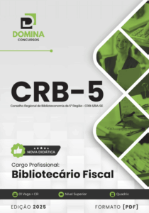 Apostila Completa para Bibliotecário Fiscal CRB-5 BA-SE 2025: Estudo e Preparação