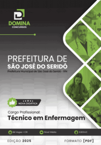 Apostila Completa para Técnico em Enfermagem – São José do Seridó/RN 2025
