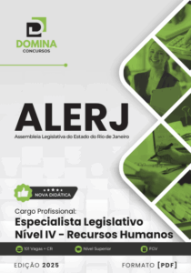 Apostila Especialista Legislativo: Domine Recursos Humanos ALERJ 2025 com Sucesso!