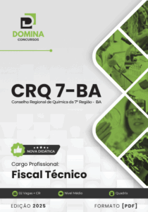 Apostila Fiscal Técnico CRQ BA 2025: Seu Guia Completo para o Sucesso Profissional!
