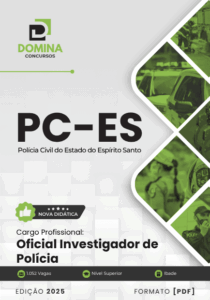 Apostila Oficial para Investigador de Polícia PC ES 2025: Guia Completo de Estudos