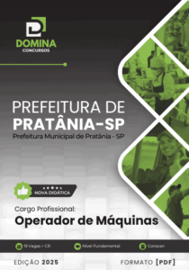 Apostila Profissional para Operador de Máquinas – Pratânia SP: Guia 2025