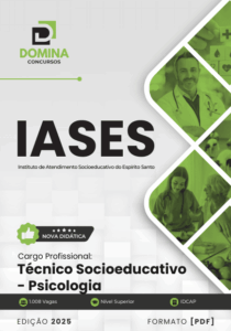 Apostila Técnica em Psicologia Socioeducativa IASES 2025: Conteúdos e Práticas