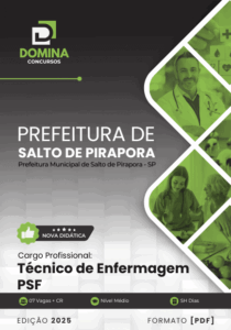 Apostila Técnico de Enfermagem PSF – Salto de Pirapora SP | 2025