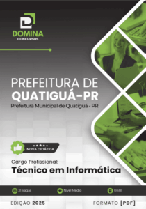 Apostila Técnico em Informática Quatiguá PR: Prepare-se para 2025!