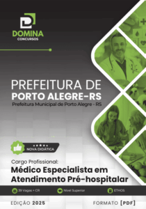 Apostila de Atendimento Pré-Hospitalar – Medicina em Porto Alegre, RS 2025