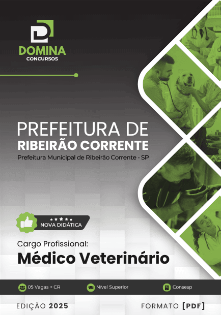 Apostila de Atualização para Médico Veterinário – Ribeirão Corrente, SP 2025 Apostila de Atualização para Médico Veterinário – Ribeirão Corrente, SP 2025
