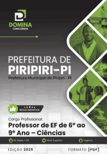 Apostila de Ciências 2025: Guia Completo para Professores em Piripiri, PI