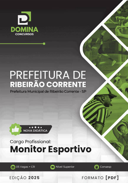 Apostila de Formação para Monitores Esportivos – Ribeirão Corrente/SP 2025 Apostila de Formação para Monitores Esportivos – Ribeirão Corrente/SP 2025