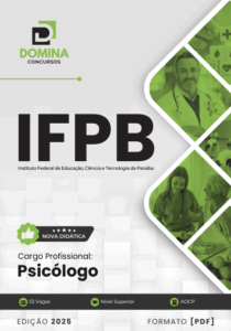 Apostila de Psicologia 2025 – IFPB: Conteúdos Essenciais e Atualizações Profissionais