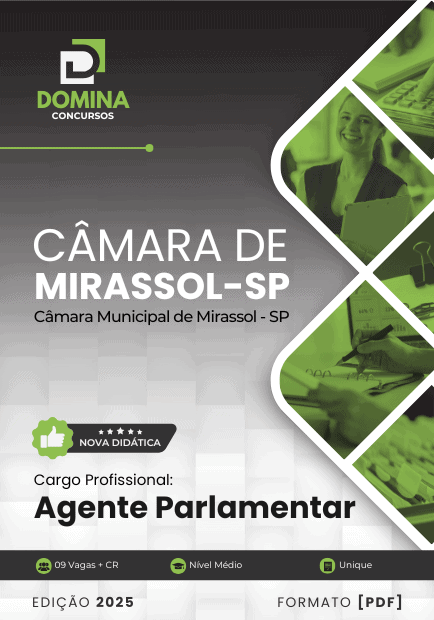 Apostila do Agente Parlamentar da Câmara de Mirassol-SP: Guia 2025 Apostila do Agente Parlamentar da Câmara de Mirassol-SP: Guia 2025