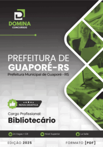 Apostila do Bibliotecário de Guaporé – Preparação para 2025