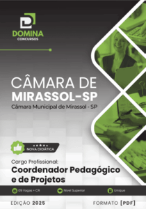 Apostila do Coordenador Pedagógico: Câmara Municipal de Mirassol – SP 2025