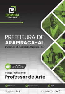 Apostila do Professor de Artes – Arapiraca AL 2025: Conteúdos e Diretrizes Educativas