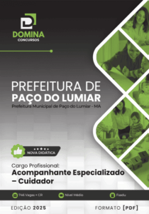 Apostila para Acompanhante Especializado e Cuidador – Paço do Lumiar MA 2025