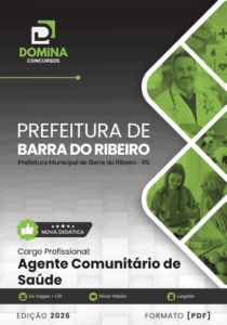 Apostila para Agente Comunitário de Saúde – Barra do Ribeiro, RS 2026: Guia Completo
