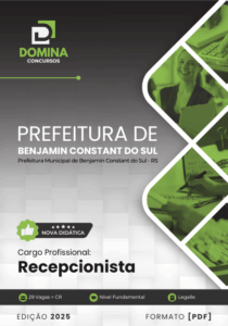 Apostila para Recepcionistas: Benjamin Constant do Sul – RS 2025