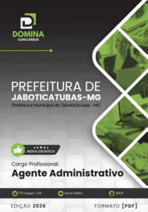 Descubra a Apostila do Agente Administrativo Jaboticatubas MG 2026: O que esperar?